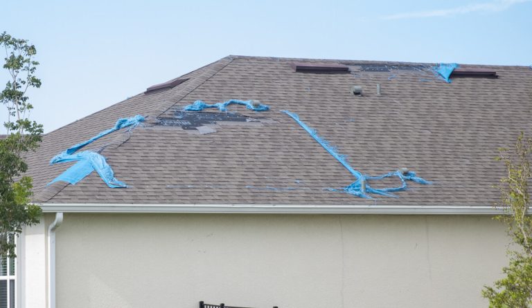 storm damage roof repair